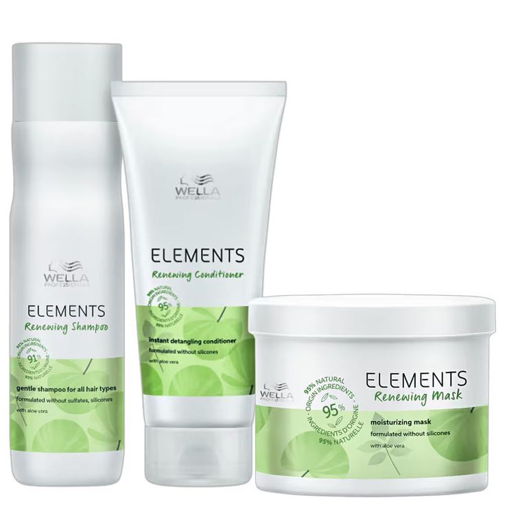 Wella element shampoo
